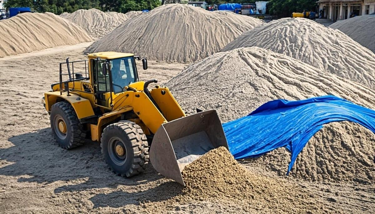 M-Sand stock