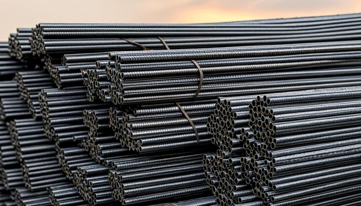 TMT steel bundles